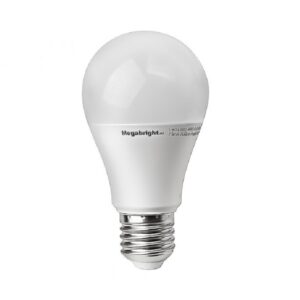 Pack 6un Ampolleta LED 15W/3000k Luz Calida E27 Megabright