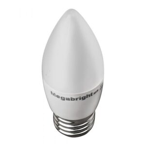 Ampolleta Led tipo Vela Bright Candle 5w Luz Fria color 6000k E-27