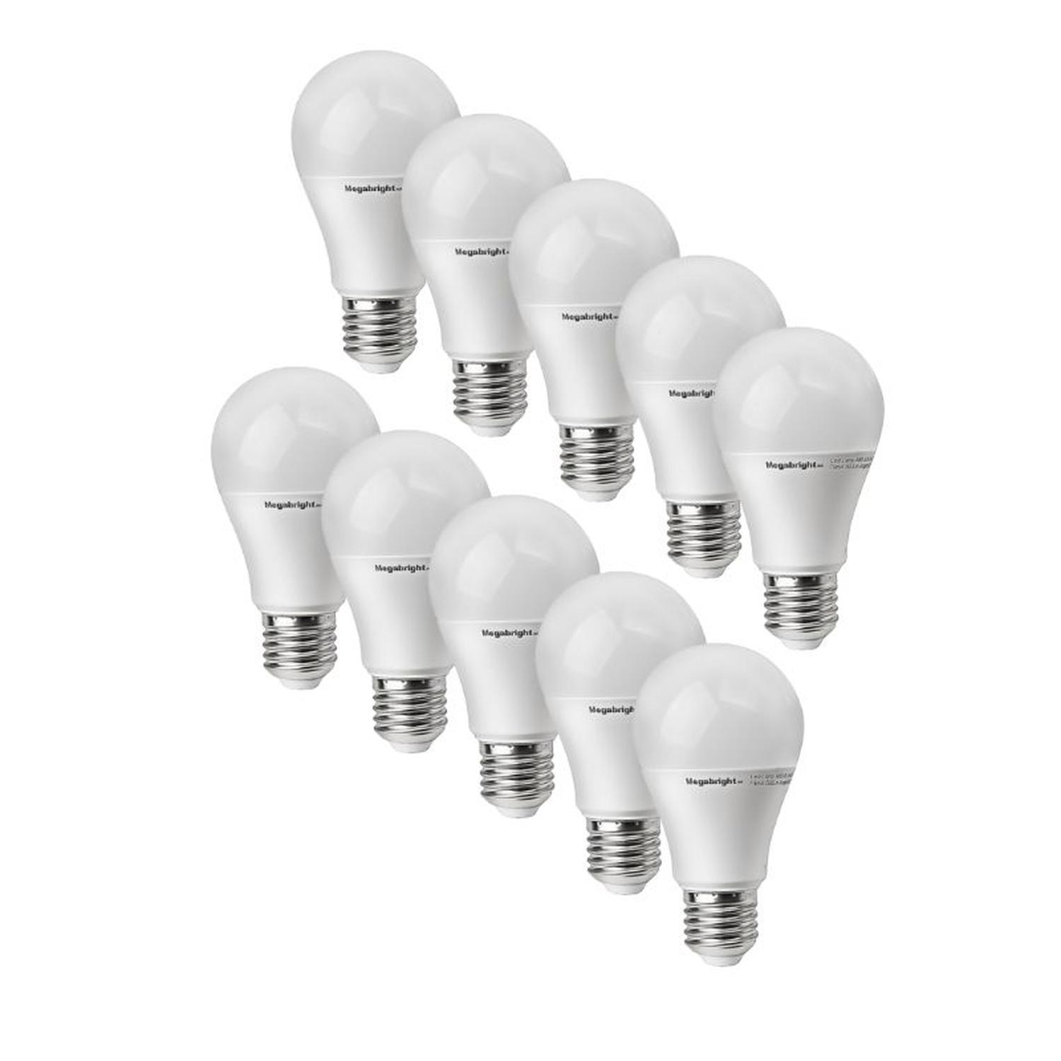 Ampolletas LED Pack 10 un 15w E27 Luz Calida 3000k