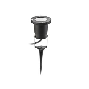 Foco para Jardín tipo Estaca base GU10 Color Negro