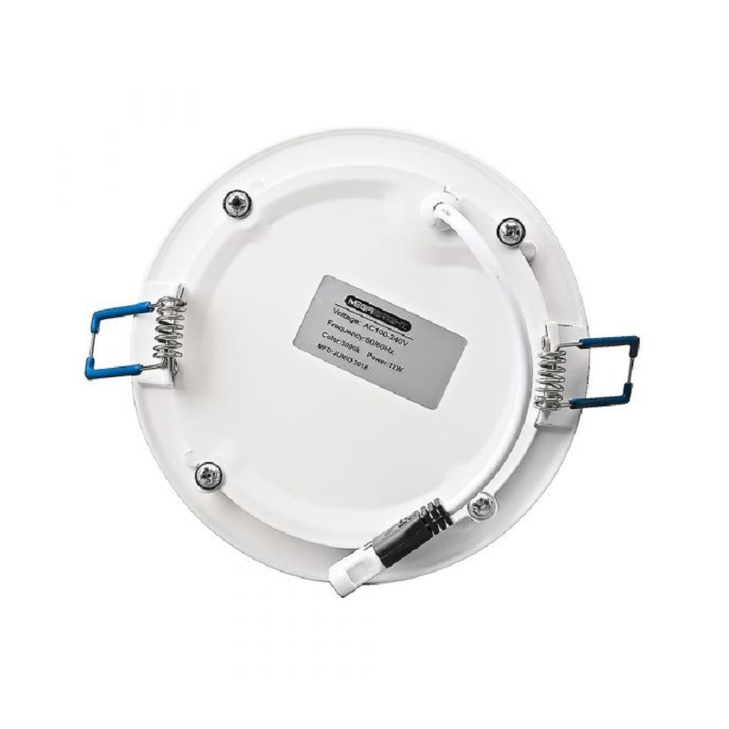 Panel Led Circular Embutido 18W Blanco Neutro color 4000k - Imagen 3