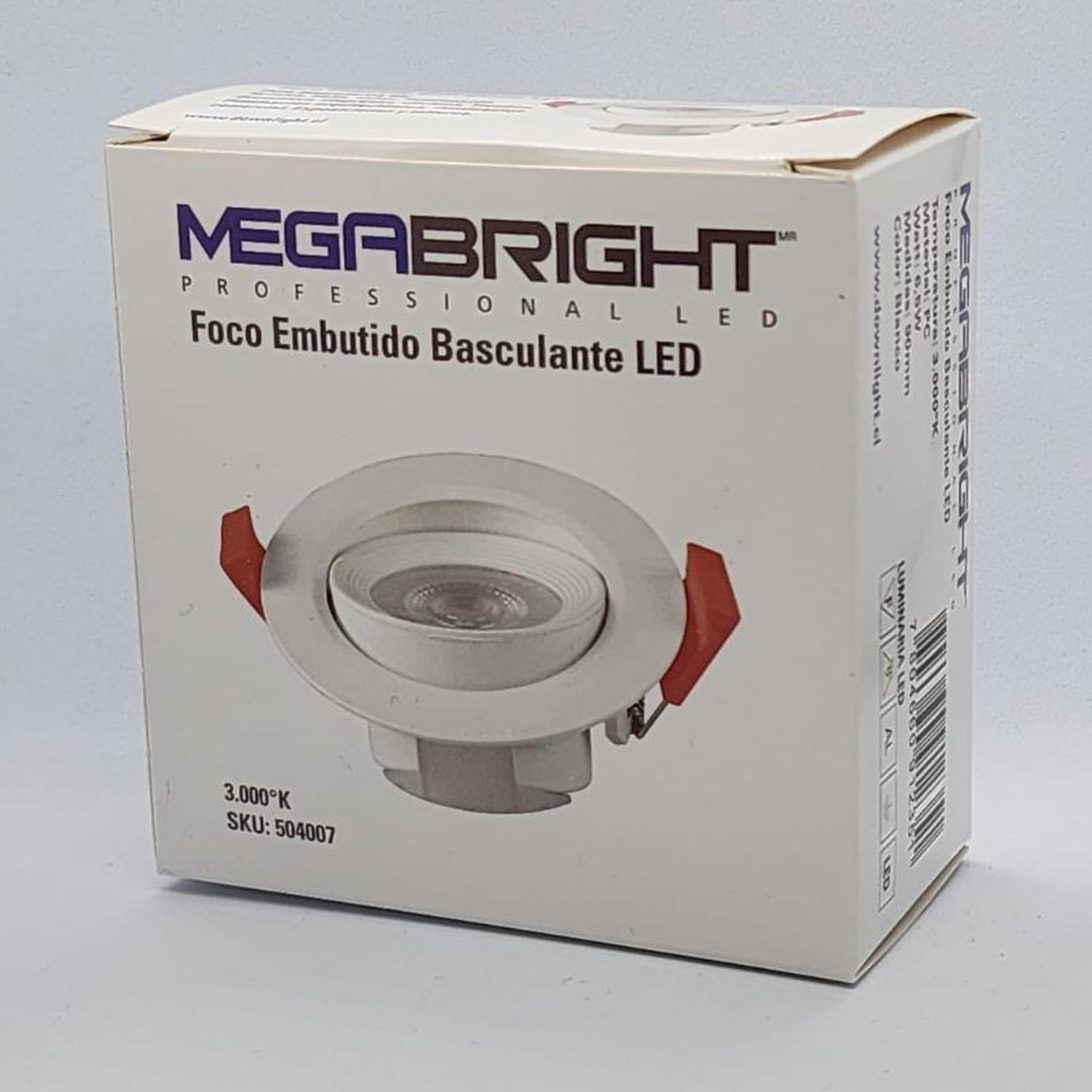 Pack 3 Foco Led dirigible 6,5W 3000K 90*42mm - Imagen 6