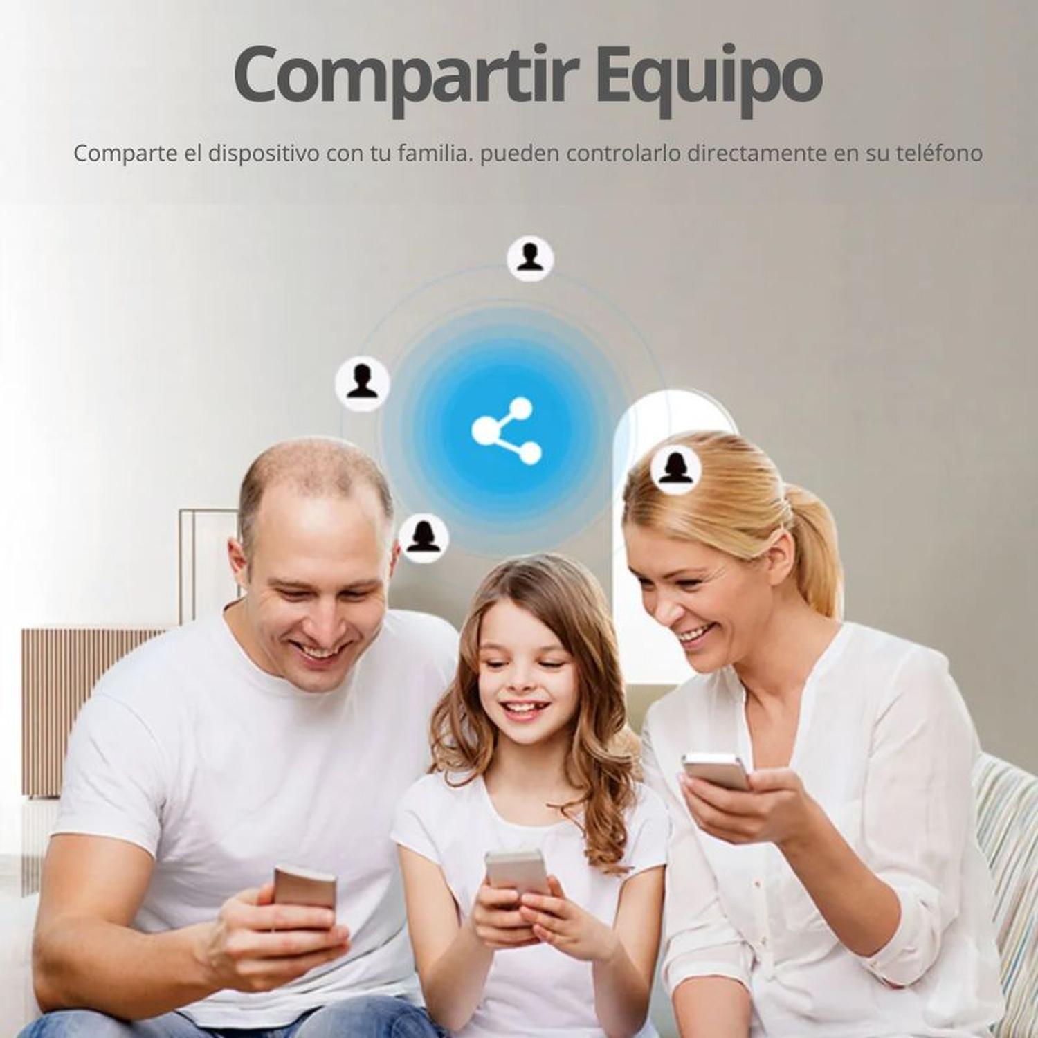 Interruptor inteligente Wifi Touch Blanco Triple - Imagen 7