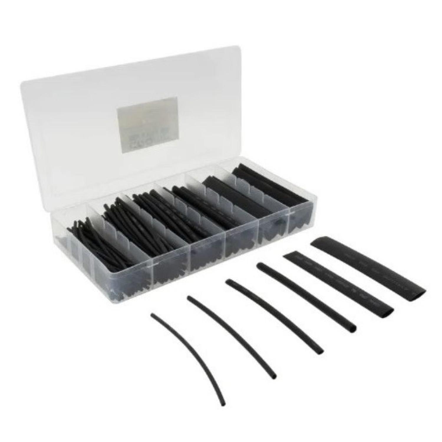 Set Termocontraible Aislante Cableado 100 Pzs En Caja - Imagen 2