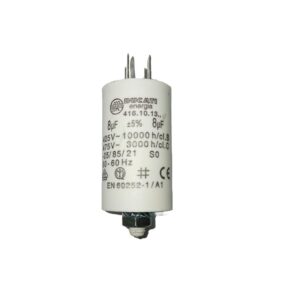 Condensador Permanente 8 Uf Con Terminales