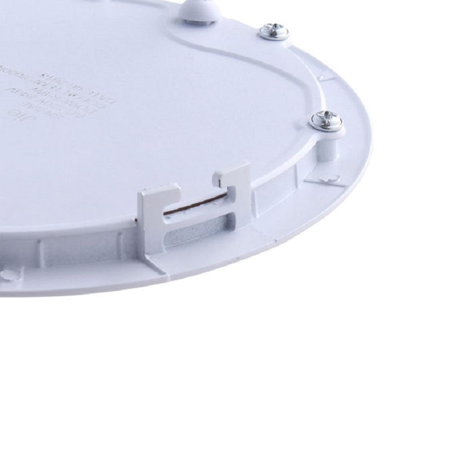 Panel Led Circular Embutido 18W Blanco Neutro color 4000k - Imagen 4
