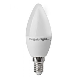 Ampolleta Led tipo Vela Bright Candle 5w Luz Cálida Color 3000k E-14
