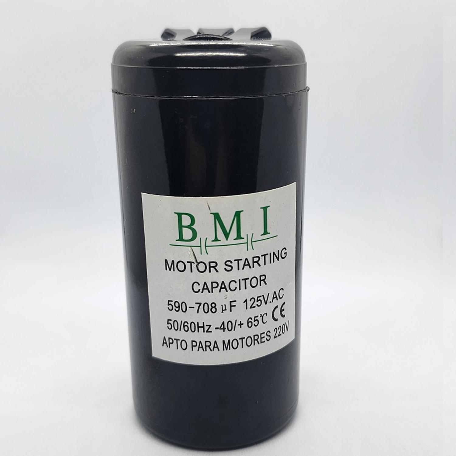 Condensador De Partida Bmi 590-708 Uf 110vac