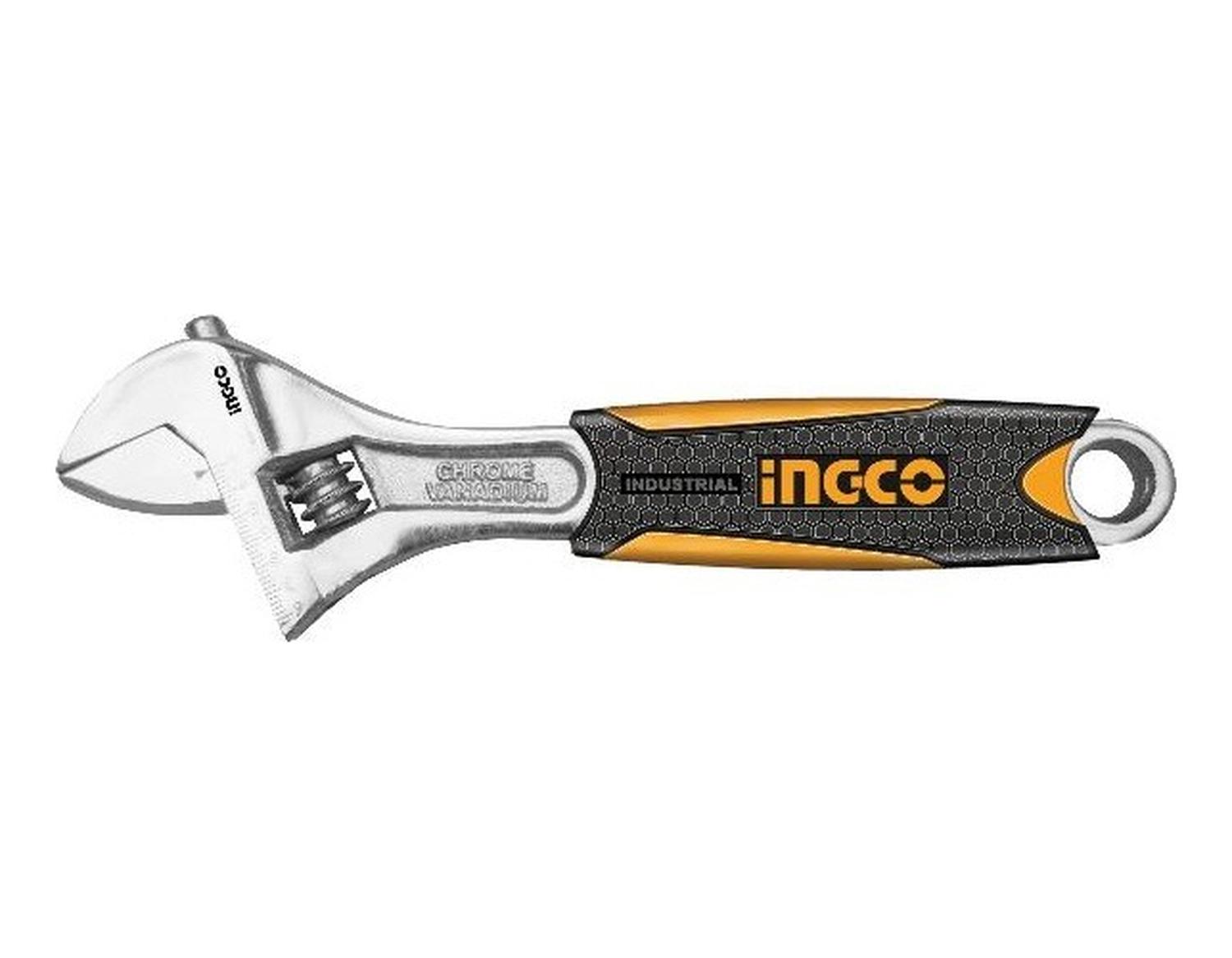 Llave Francesa Con Mango De Goma 250mm 10 pulgadas