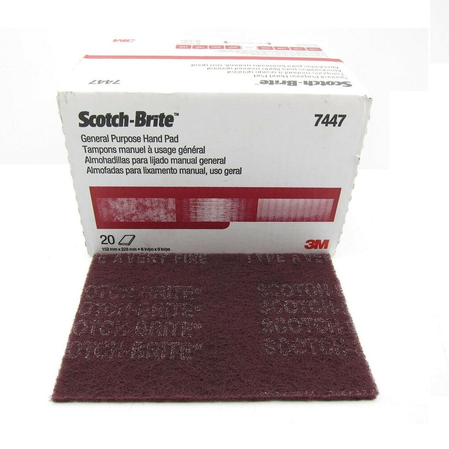 Almohadilla para Pulir Ac Inox ScotchBrite 3M 7447 1unidad - Imagen 2