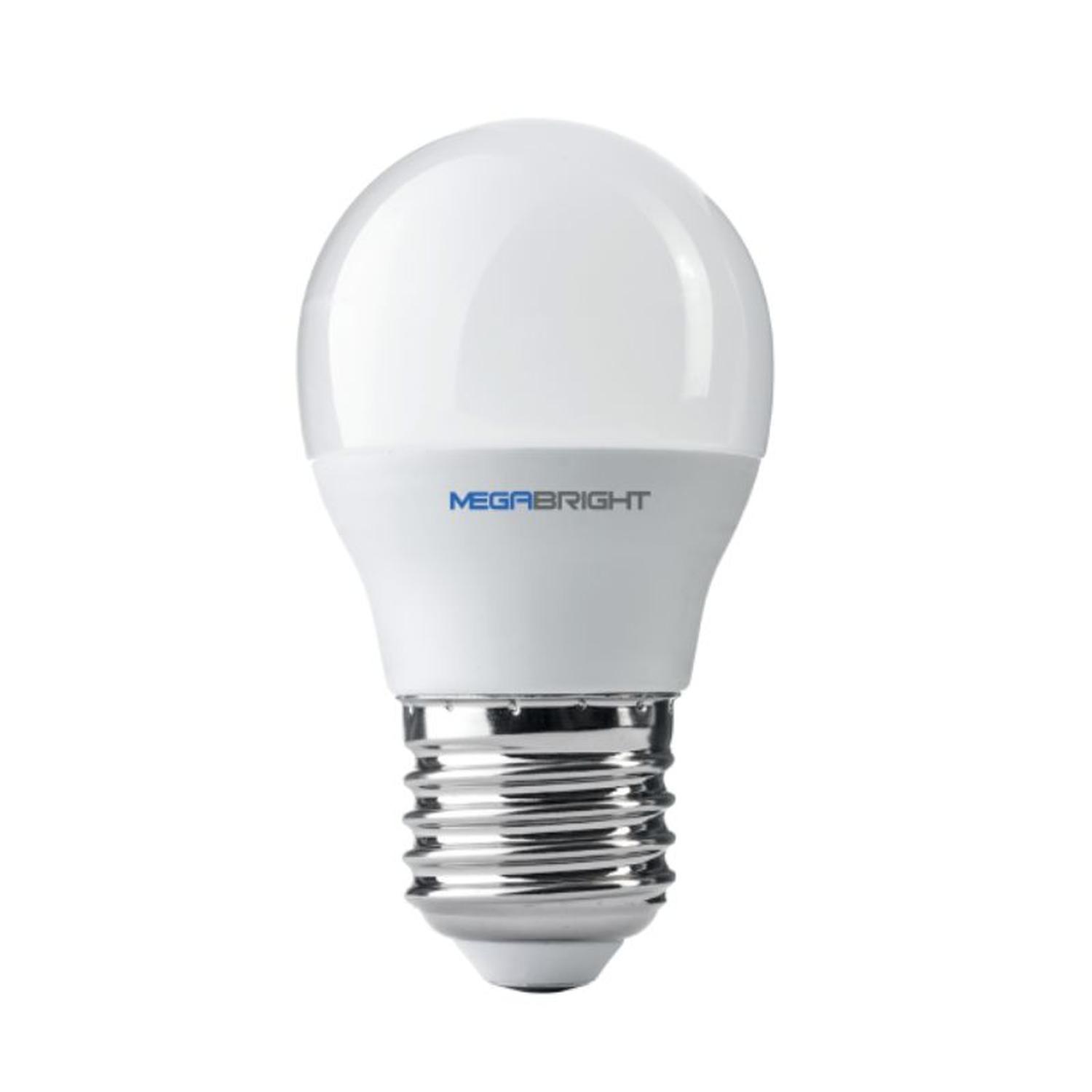 Pack 3 Apolletas Led G45 Bola 5W/3000K E-27 Luz calida