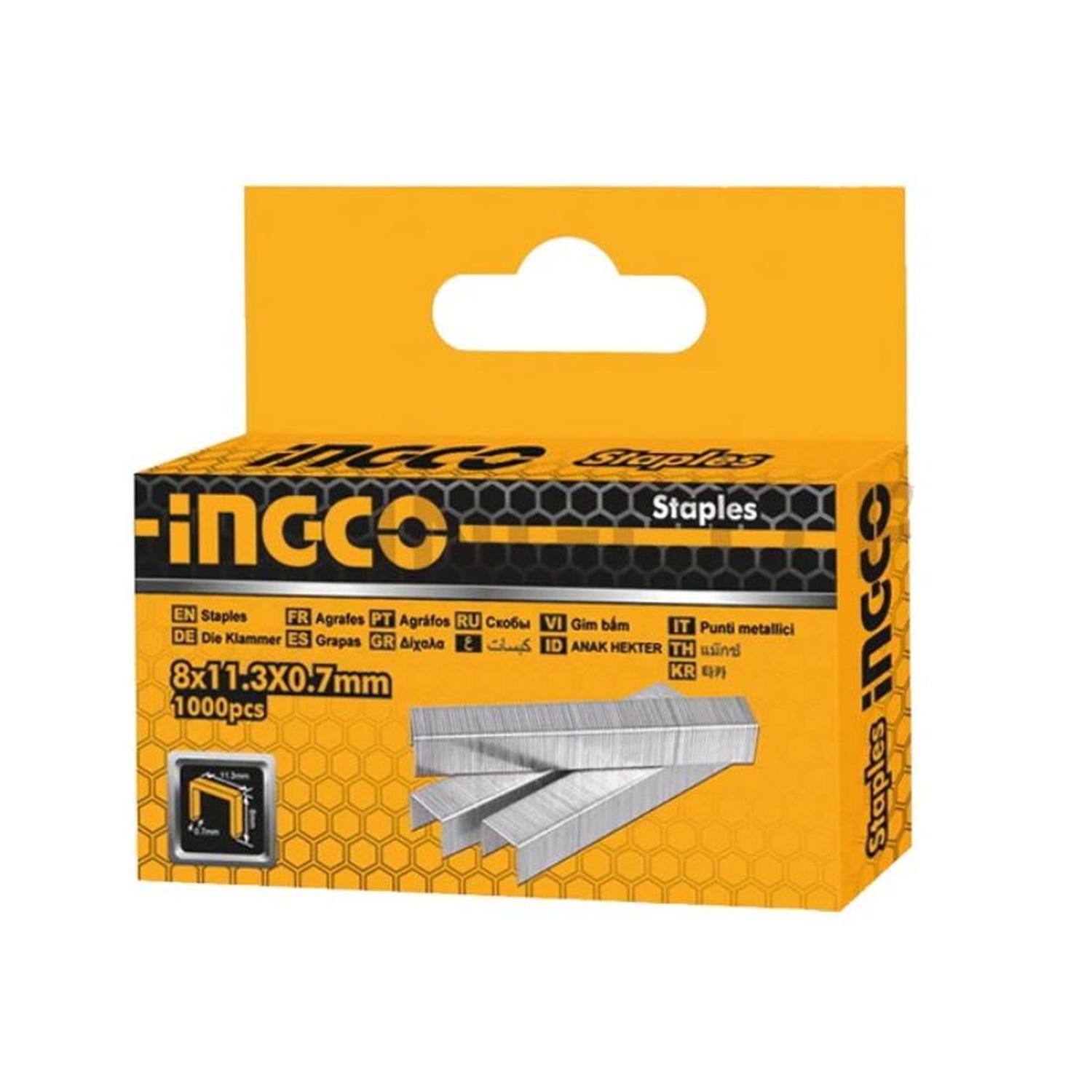 GRAPA INGCO 5/16" (8 MM) 3 CAJAS 1000 STS0108