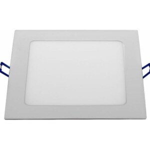 Panel Led Cuadrado Embutido 18w Luz Fria Color 6000k