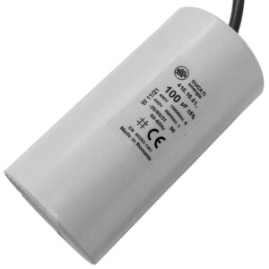 Condensador Permanente 100 Uf Con Cable