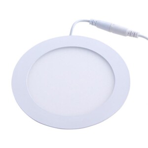 Panel Led Circular Embutido 6W Luz Calida color 4000k