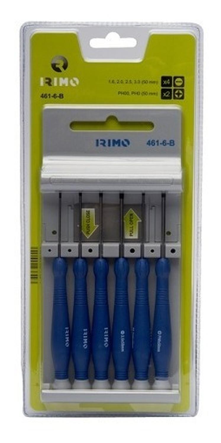 Juego Destornilladores de Precision 6p Irimo 461-6-b - Imagen 2