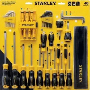 Set de destornilladores de 40 piezas: versatilidad y durabilidad en un solo producto.