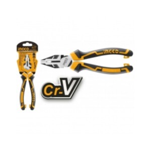 Alicate de 200 mm, alta resistencia y mango ergonómico. Ideal para trabajos exigentes.