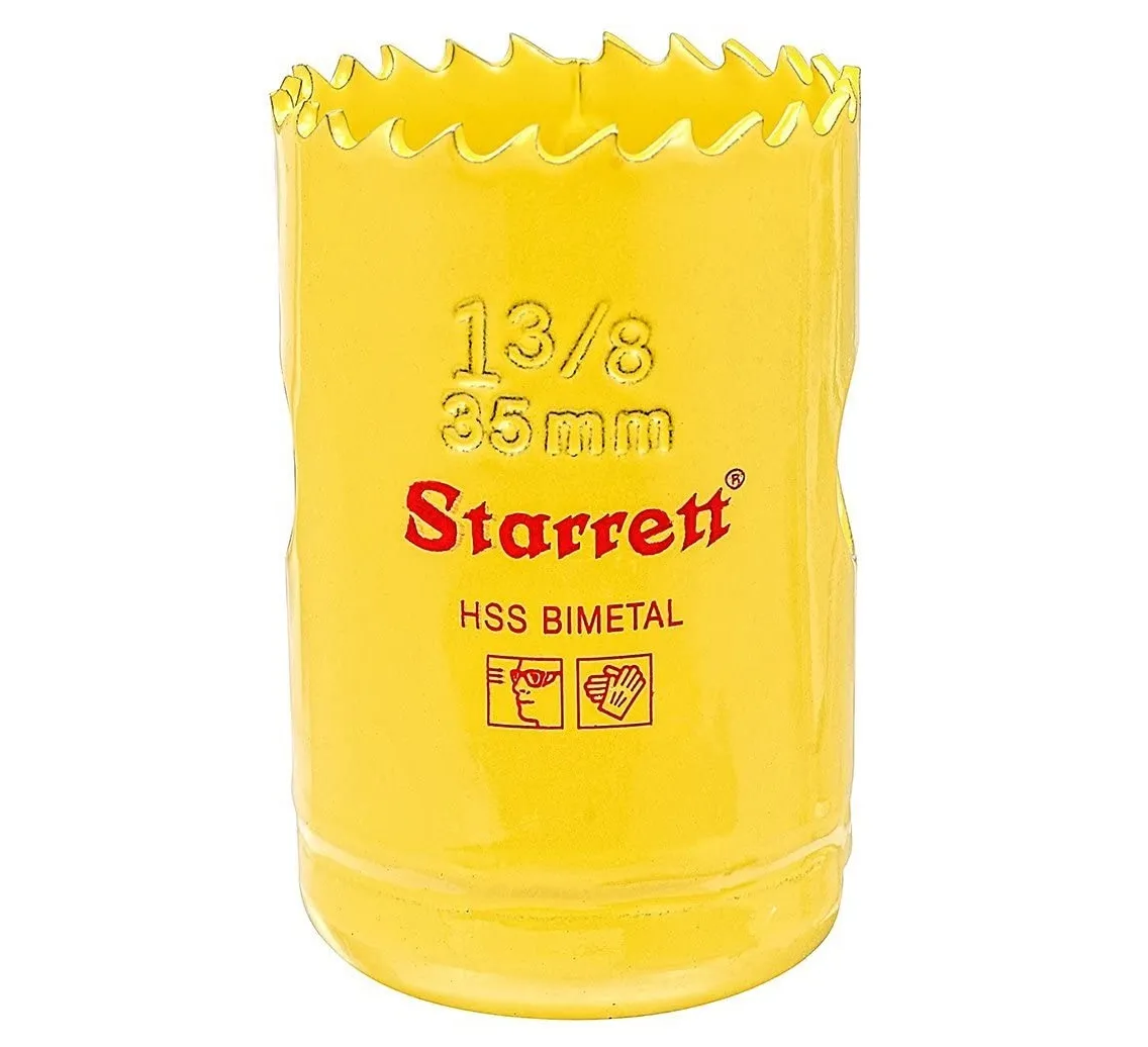 Sierra copa Acero Rápido 21 mm, corte preciso y durabilidad para trabajos profesionales en metal.