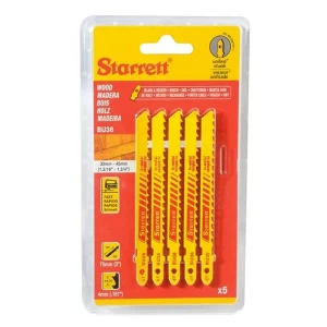 Kit 5 sierras bimetal 6dppx75 mm. (bu36): precisión, durabilidad y rendimiento superior para cortes profesionales.