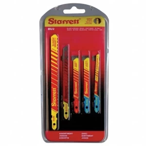 Juego de sierras calar bimetal 5 piezas, resistentes y precisas, para trabajos profesionales y domésticos en Chile.