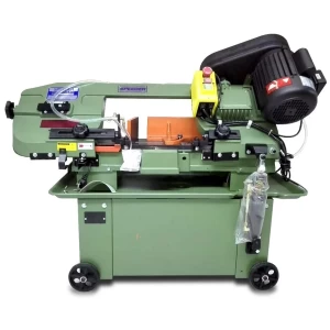 Sierra huincha horizontal 178 mm, potente y precisa para trabajos profesionales en construcción y talleres.