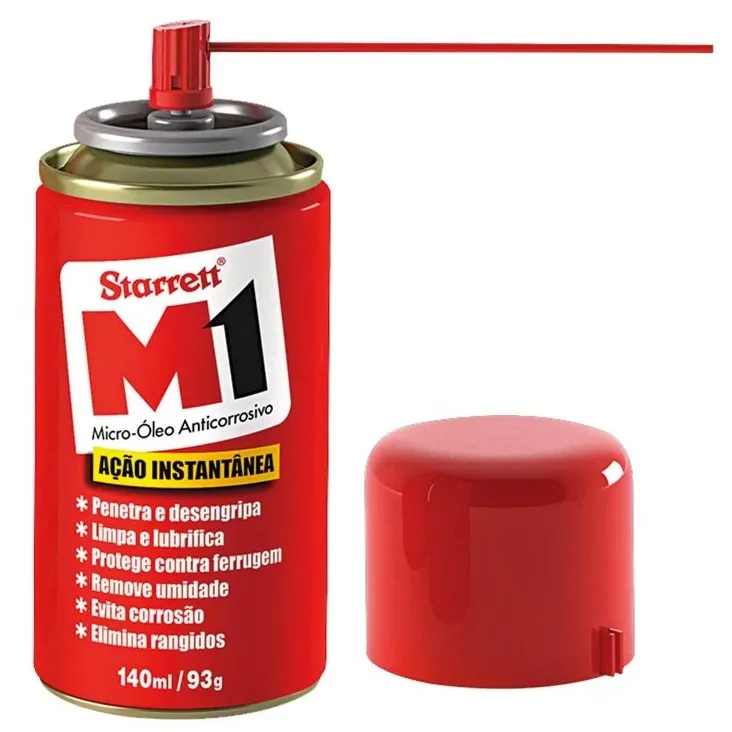 Anticorrosivo multipropósito 140 ml para proteger y prolongar la vida útil de herramientas y superficies metálicas.