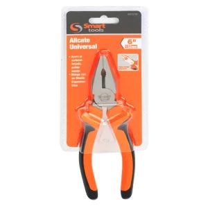 Alicate universal de 6" ac, herramienta profesional robusta y versátil para trabajos industriales y domésticos en Chile.