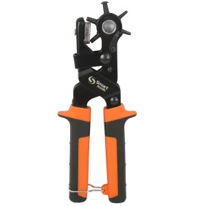 Alicate sacabocado 6 posiciones 9" 230mm resistente y versátil para perforaciones precisas en materiales diversos.