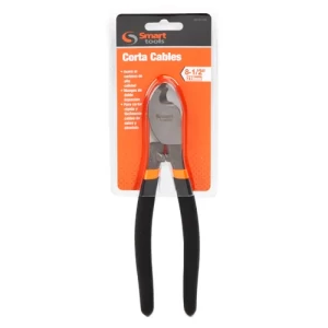 Cortador de cables trabajo pesado 8.1/2" robusto y ergonómico, ideal para eléctricos y profesionales de ferretería.