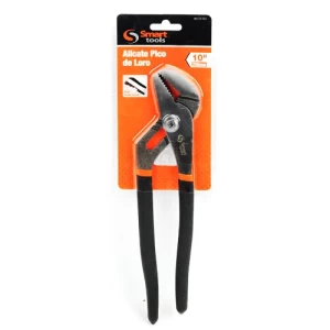 Alicate pico de loro 10" resistente, ergonómico y versátil para múltiples aplicaciones en ferretería.
