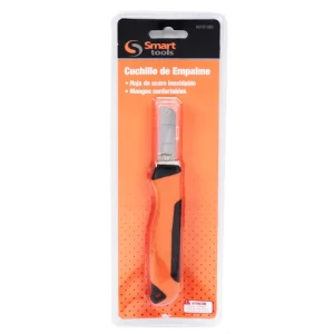 Cuchillo pelacables ergonómico, durable y preciso para trabajos eléctricos seguros y cómodos.