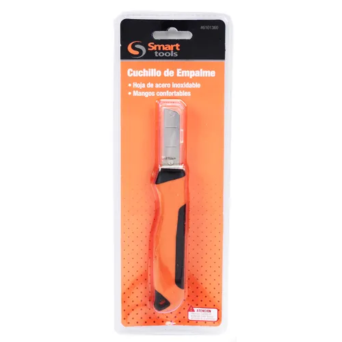 Cuchillo pelacables ergonómico, durable y preciso para trabajos eléctricos seguros y cómodos.
