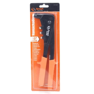 Remachadora 4 tomas 250 mm al/pvc, versátil y ergonómica para trabajos profesionales y domésticos.