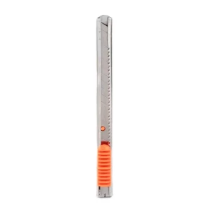 Cuchillo cartonero 9 mm snap-off: precisión, seguridad y durabilidad para cortes profesionales y uso diario.