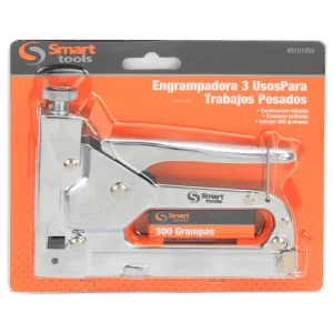 Grapadora extra fuerte para grapas 4-14, ideal para trabajos profesionales y domésticos, resistente y eficiente.