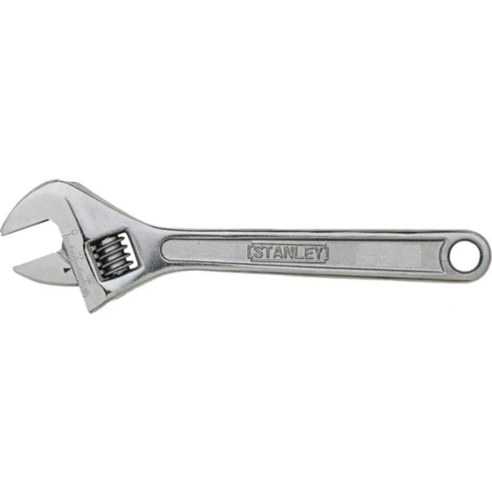 Llave francesa 6" cromada, duradera y ajustable, ideal para profesionales y entusiastas.