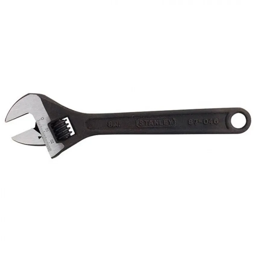 Llave francesa 10" pavonada, ajuste preciso y durabilidad superior para profesionales y aficionados.