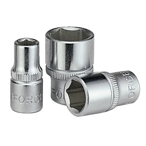 Dado 1/4" de 12.0 mm, robusto y preciso, ideal para mecánica y ferretería.