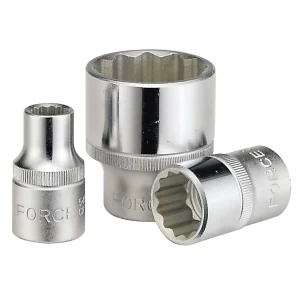 Dado poligonal de 13 mm, resistente y preciso, ideal para mecánica y reparaciones.