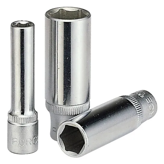 Dado largo de 1/2" de 3/8" hex. (545773.8), perfecto para trabajos precisos y duraderos.