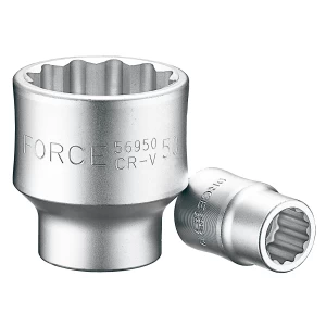 Dado 3/4" de 2.7/16" poligonal, resistente y preciso, ideal para ferretería.