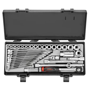 Set de 36 piezas de alta calidad para tareas profesionales y domésticas.