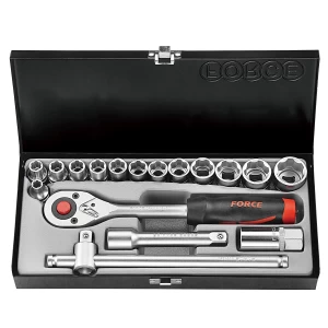 Set de dados 1/2" de 8-26 mm, ideal para uso profesional y bricolaje.
