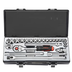 Juego de dados 1/2" 10-32 mm (4243-9), ideal para trabajos precisos y duraderos en ferretería.