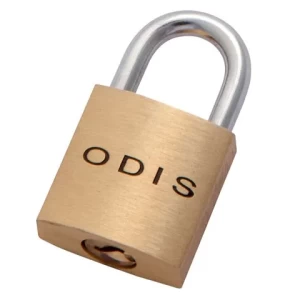 Candado ODIS 160, robusto y seguro, ideal para proteger tus pertenencias con confianza.
