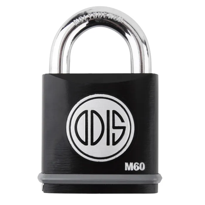 Candado de acero endurecido 40 mm, ideal para seguridad robusta y uso versátil.
