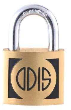 Candado "odis" 450/blister: seguridad y confianza en acero templado, ideal para hogar e industria.