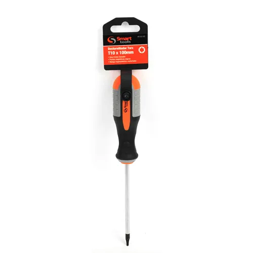 Destornillador Torx T15 x 100 mm, herramienta durable y ergonómica para trabajos profesionales y domésticos.