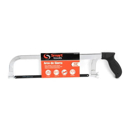 Arco sierra 12" ajustable para cortes precisos y durabilidad profesional garantizada.